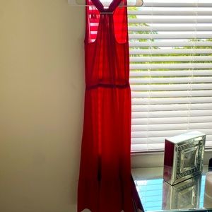 Red midi Michael Kors dress